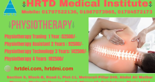 Physiotherapy Short and Long Course In Dhaka
