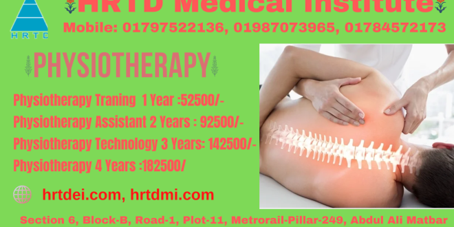 Physiotherapy Short and Long Course In Dhaka