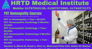 PDT Homeopathy Best Courses In Dhaka