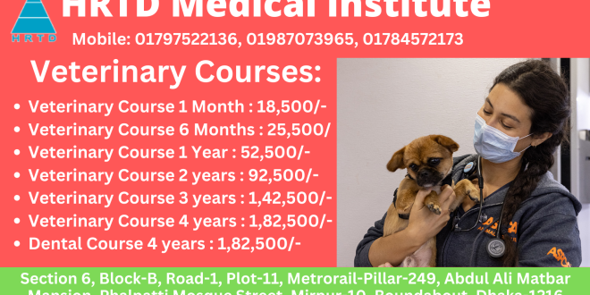 Advance Veterinary Training Program in Dhaka From HRTD Medical Institute