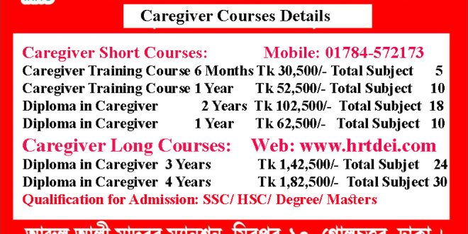 Caregiver Course Details