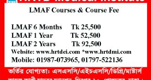LMAF Courses and Course fee