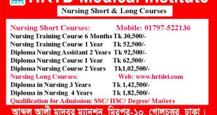 Nursing Short Long Course Fees