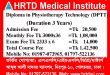 Diploma in Physiotherapy Technology Course Fee