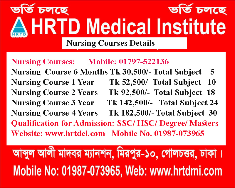 Nursing  Courses in Mirpur
