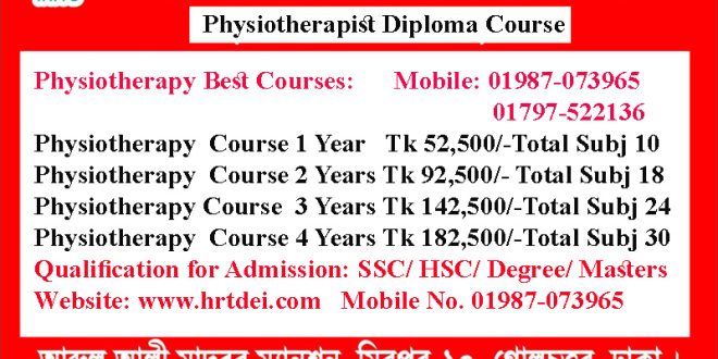 Physiotherapist Best Course in Dhaka