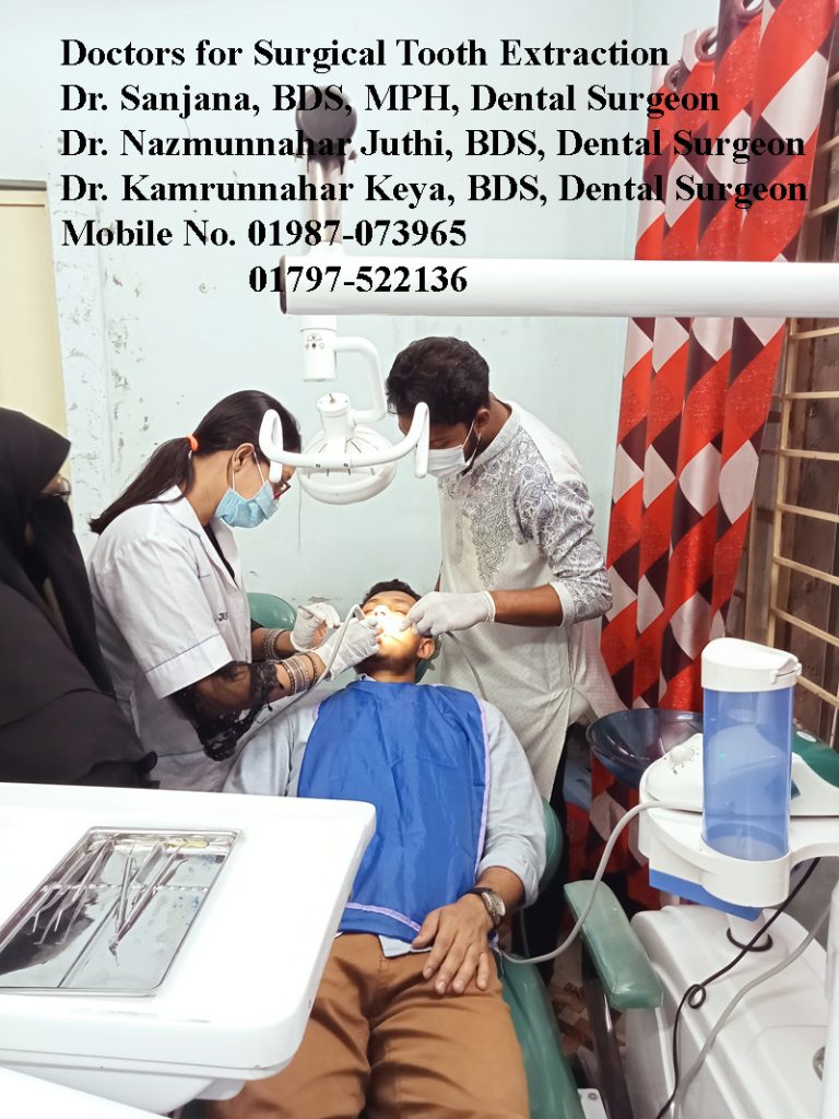 Doctors for Surgical Dental Extraction