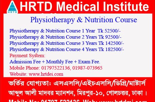 Advanced Physiotherapy and Nutrition Course